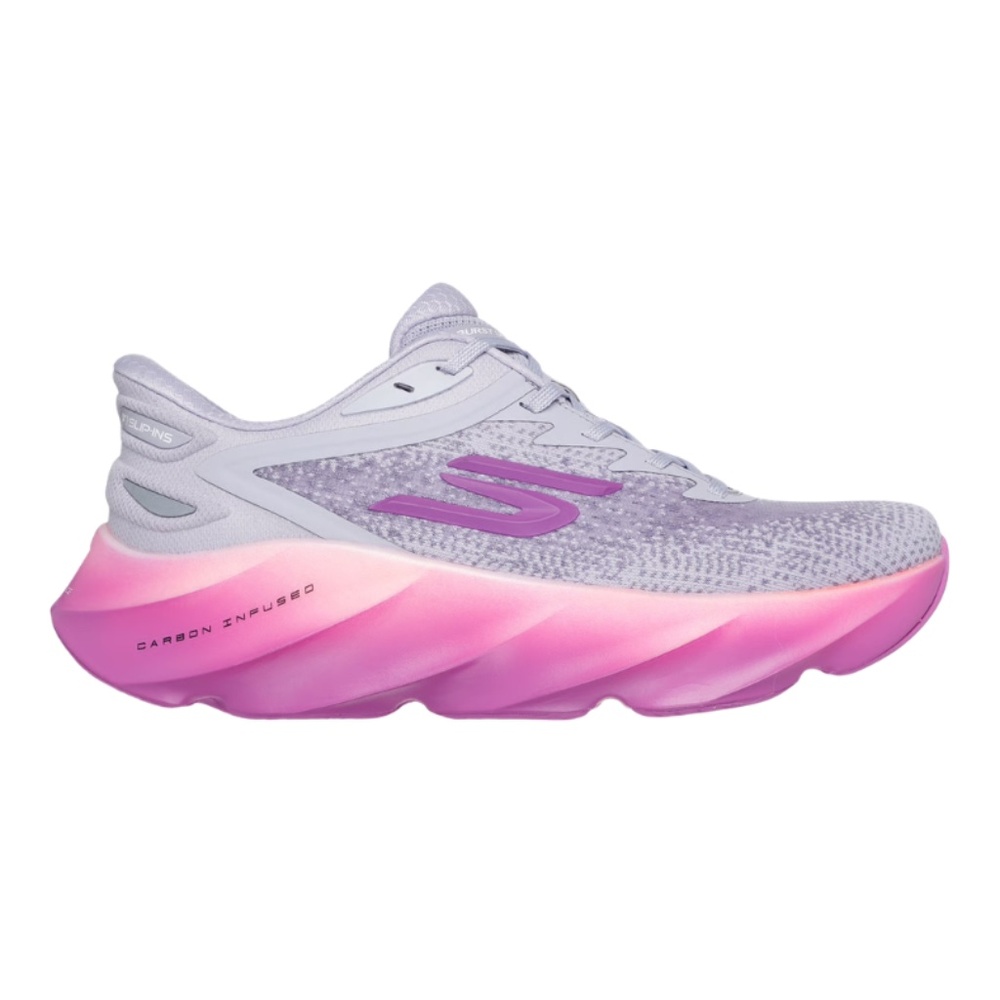 Skechers Womens SKX Aero Burst Slip Ins Sneaker. Lavender/Neon Pink.172215/LVNP